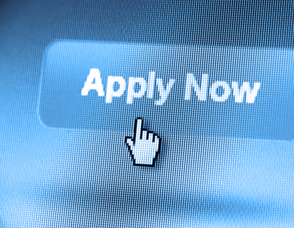 Close up of web Icon on LED screen